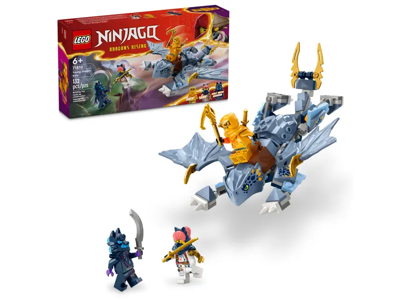 LEGO Ninjago Le Jeune Dragon Riyu - Jeu de Construction 76382