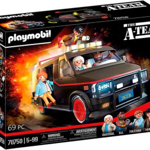 Playmobil Fourgon de l'Agence Tous Risques 70750 - Véhicule d'Intervention