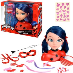 Bandai Tête à Coiffer Ladybug Miraculous - Coiffure Miraculous Ladybug