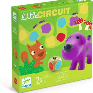 Jeu de Construction en Bois Djeco Little Circuit