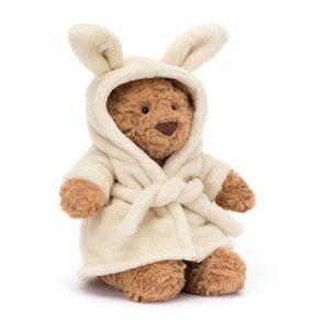 Peignoir Bartholomew Bear Jellycat - Peluche Douce et Confortable