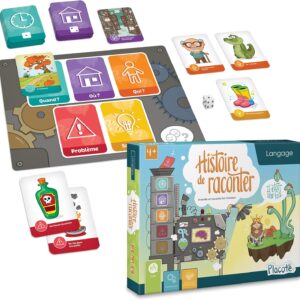Placote Histoire de Raconter Interactive - Jeu d'Histoire Interactive
