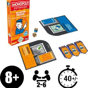 Extension Monopoly: Allez en Prison - Nouveauté Captivante