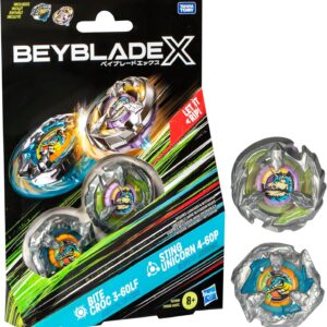 Hasbro Beyblade Dual Pack Croc & Unicorn - 3-60LF 4-60P