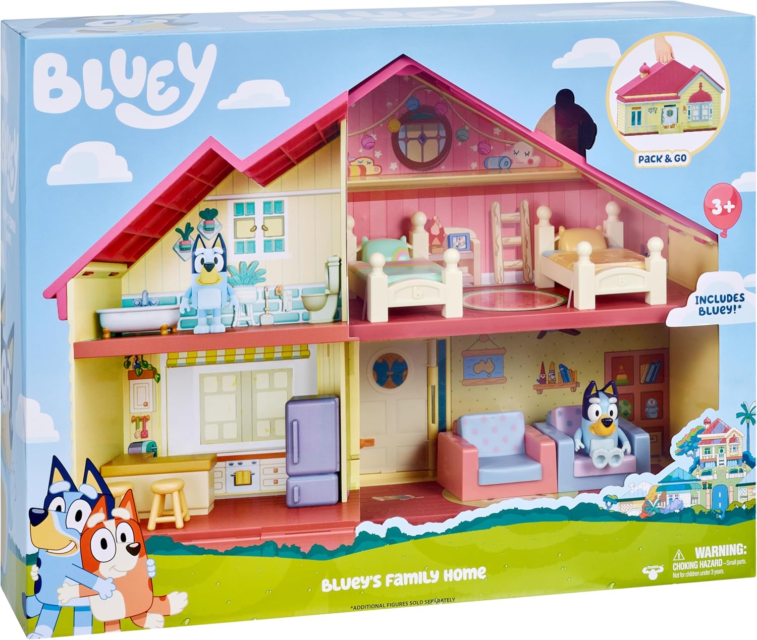 LEGO Maison de Bluey: Aventure en Famille