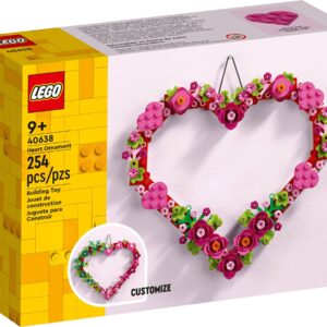 Décoration LEGO 40638 Cœur en Briques