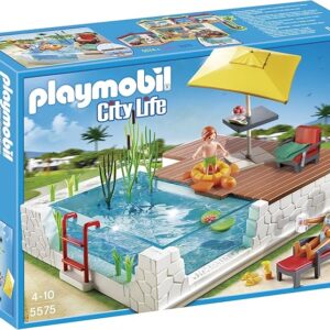 Playmobil Piscine avec Terrasse