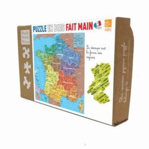 Puzzle Michèle Wilson Carte de France des Régions