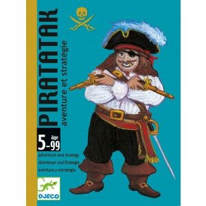 Djeco Jeu de Cartes Piratatak - Jeu Amusant