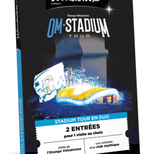Coffret Cadeau Wonderbox Visite Stade Orange Vélodrome Marseille pour 2 Personnes