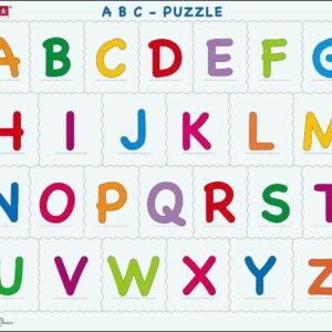 Puzzle Larsen Apprendre à Lire l'Alphabet 26 Pièces