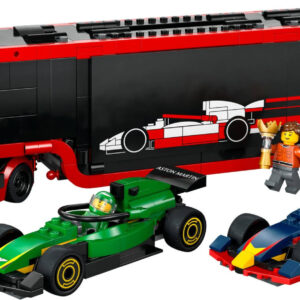 LEGO City Camion de F1 avec Voitures de F1 RB20 et AMR24