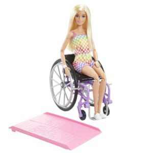 Barbie Poupée avec Fauteuil Roulant