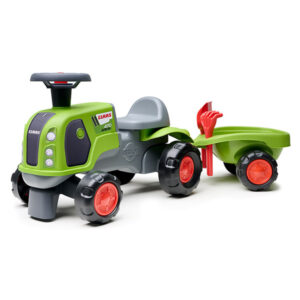 Porteur Falk Tracteur Claas avec Remorque
