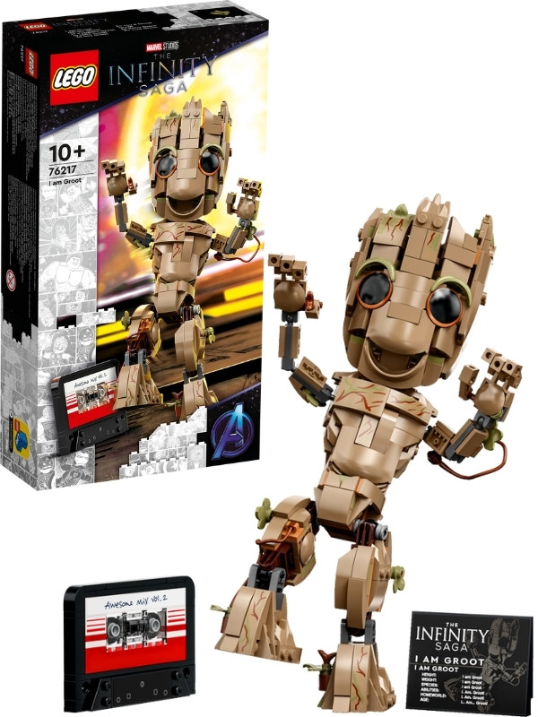 LEGO Marvel Je S'appelle Groot - Ensemble de Construction Super-Héros