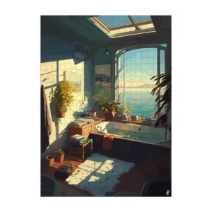 Puzzle Bain Voyons Piece & Love 76309