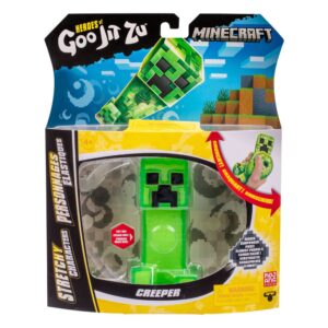 Figurine Goo Jit Zu Minecraft Creeper - Collection Officielle