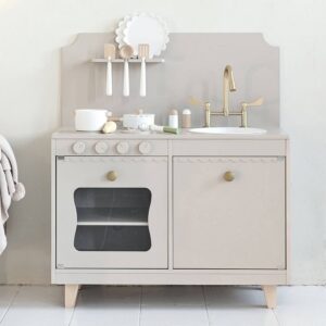 Cuisine en Bois Enfant Sorbier - Jeu d'Imitation de Cuisine