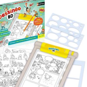 Kit de dessin Dessineo BD Nathan - Créez vos propres bandes dessinées