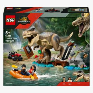 LEGO Jurassic World 76975 T-Rex et Évasion sur la Rivière