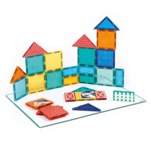 Jeu de Construction Panneau Magnétique 27 Pièces - Ludi