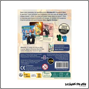 IELLO Agent Avenue Division M - Jeu de Cartes Stratégique
