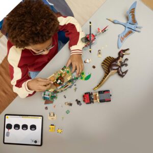 LEGO Jurassic World Mission Aérienne avec le Spinosaure et le Quetzalcoatlus