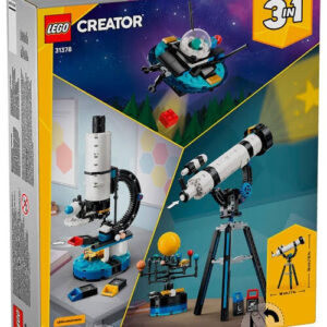 LEGO 31378 Le Télescope d'Exploration Spatiale