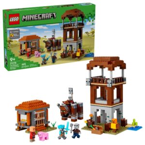 LEGO Minecraft L’Avant-Poste de Pillards et Le Ravageur