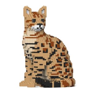 Bloc de Construction JEKCA Bengal 4 en 1 Brun
