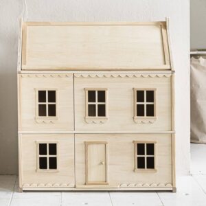 Maison de Poupée Classique en Bois