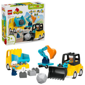 Ensemble de Véhicules de Chantier 3-en-1 LEGO DUPLO