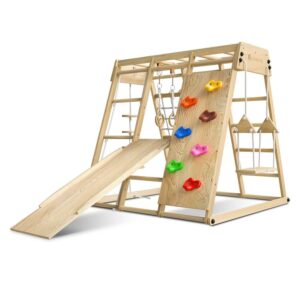 Aire de Jeux pour Enfants MAXI avec Toboggan